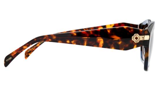 Lunettes de soleil Maje Femme Écaille Rectangle Mj50531 Droite