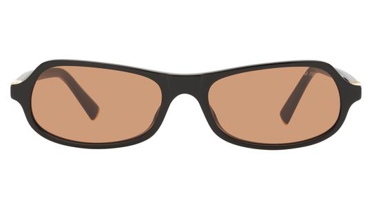 Lunettes de soleil Miu Miu Femme Noir Rectangle MU Face