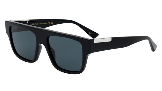 Lunettes de soleil Gucci Homme Noir Rectangle GG1960S Trois-Quart