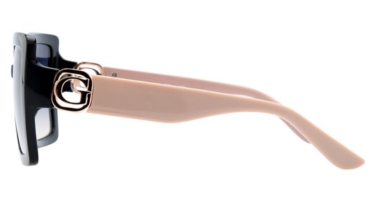 Lunettes de soleil Guess Femme Noir Carré Gu00103 Gauche