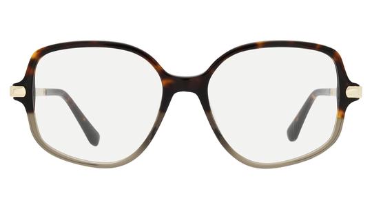 Lunettes de vue Sandro Femme Écaille Rectangle SD2087 Face