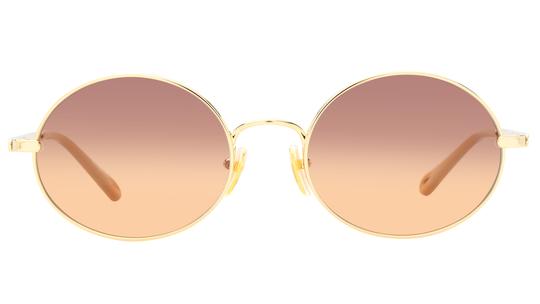 Lunettes de soleil Chloé Femme Or Pantos CH0326S Face