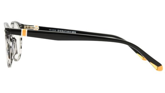 Lunettes de vue Signature Krys Homme Gris Pantos Moj2502 Gauche