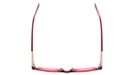 Lunettes de vue Krys Origine Femme Rose Carré Kor2402 Dessus