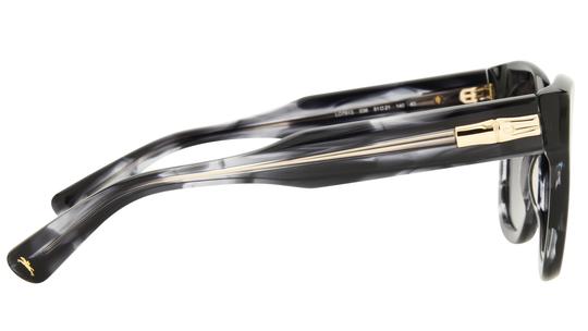 Lunettes de soleil Longchamp Femme Gris Oversize LO791S Droite