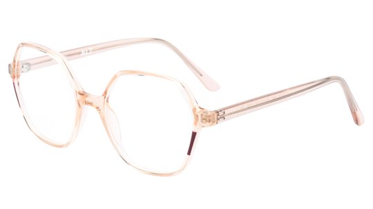 Lunettes de vue Alternance Femme Rose Carré Alt23103 Trois-Quart