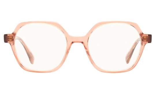 Lunettes de vue French Disorder Femme Rose Carré Fd2507 Face