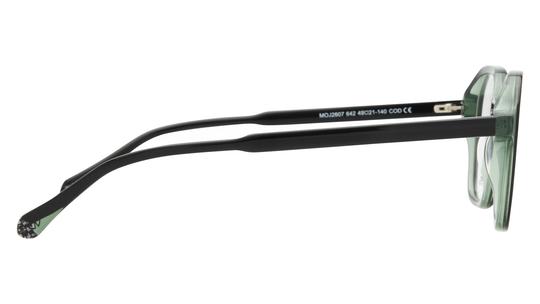 Lunettes de vue Signature Krys Homme Vert Carré Moj2607 Droite