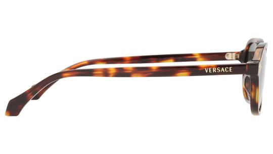 Lunettes de soleil Versace Femme Écaille Rectangle ve4514d Droite
