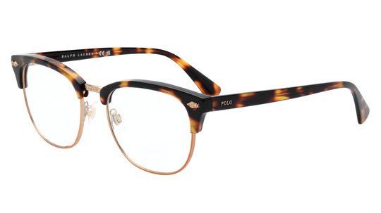 Lunettes de vue Polo Ralph Lauren Homme Écaille Rectangle Ph2277 Trois-Quart