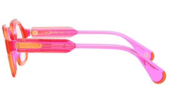 Lunettes de vue Etnia Barcelona Homme Transparent Carré brut Gauche