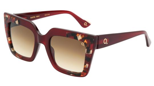 Lunettes de soleil Etnia Barcelona Femme Rouge Rectangle electra Trois-Quart