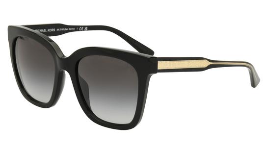 Lunettes de soleil Michael Kors Femme Noir Carré Mk2163 Trois-Quart