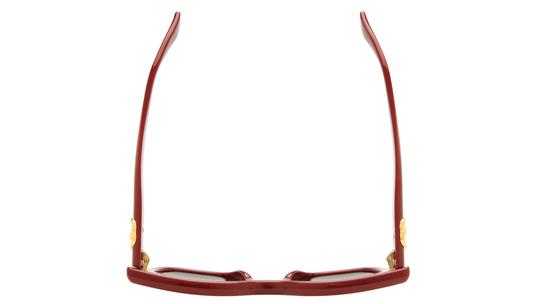 Lunettes de soleil Gucci Femme Rouge Ronde GG1828S Dessus