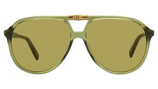 Lunettes de soleil Longchamp Femme Transparent Aviateur lo800s Face