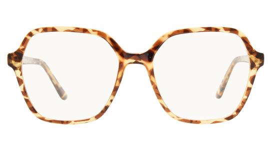 Lunettes de vue Signature Krys Femme Écaille Carré Kor2402 Face