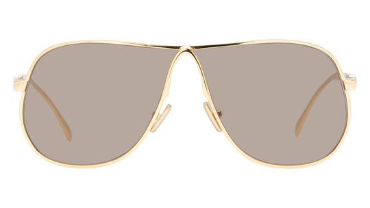Lunettes de soleil Miu Miu Femme Or Aviateur MU Face