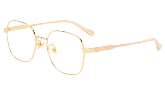 Lunettes de vue Chloé Femme Or Pantos Ch0274Oa Trois-Quart