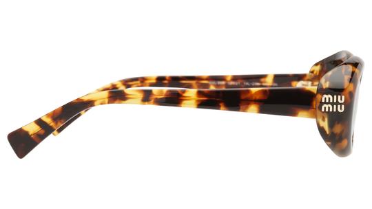 Lunettes de soleil Miu Miu Femme Écaille Ovale MU Droite