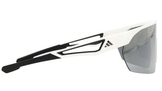 Lunettes de soleil Adidas Mixte Blanc Rectangle Sp0103 Droite