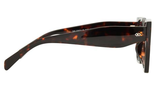 Lunettes de soleil Signature Krys Femme Écaille Angulaire skj2601-b Droite