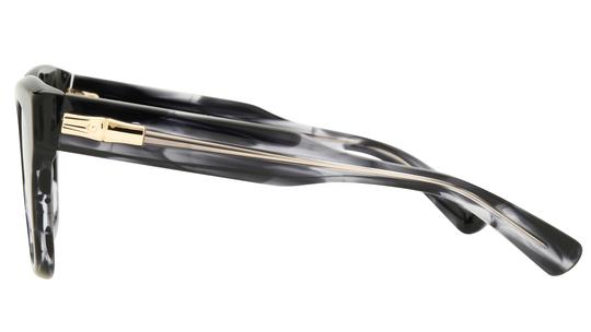 Lunettes de soleil Longchamp Femme Gris Oversize LO791S Gauche