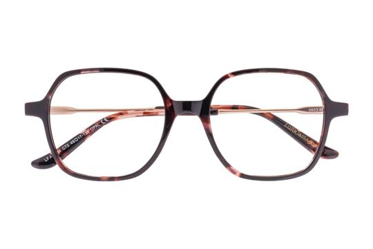 Lunettes de vue Lulu Castagnette  Rose Carré LFAM114C72 Face