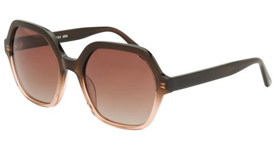 Lunettes de soleil Signature Krys Femme Marron Tonneau skj2616-d Trois-Quart