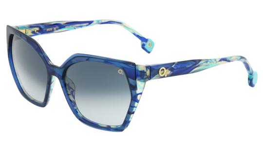Lunettes de soleil Etnia Barcelona Femme Bleu Papillon SYLYS Trois-Quart