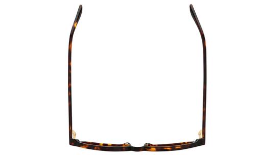 Lunettes de soleil Signature Krys Femme Écaille Rectangle audacieuse Dessus