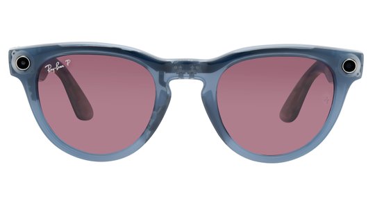 Lunettes de soleil Ray-Ban Mixte Bleu Pantos Rw4009 Face