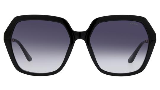 Lunettes de soleil Guess Femme Noir Carré Gu00267 Face