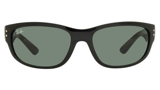Lunettes de soleil Ray-Ban Enfant Noir Sport RJ9189S Face