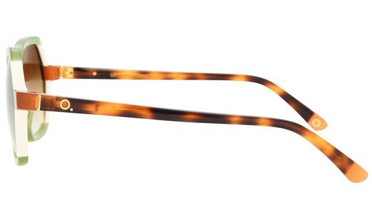 Lunettes de soleil Etnia Barcelona Femme Vert Angulaire les Gauche