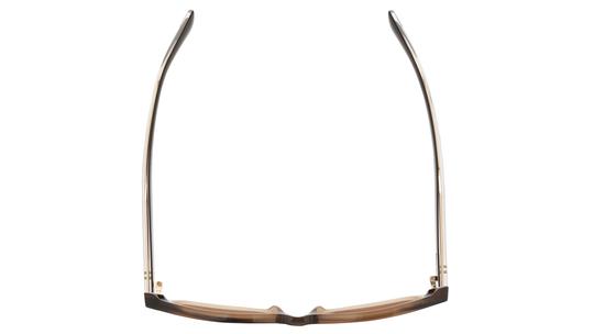 Lunettes de soleil Burberry Homme Marron Carré be4484 Dessus