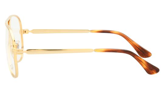 Lunettes de vue Ray-Ban Mixte Or Aviateur RX3925V Gauche