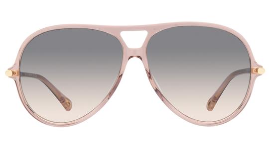 Lunettes de soleil Chloé Femme Rose Aviateur Ch0395S Face
