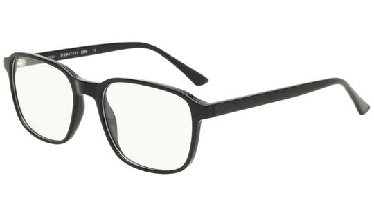 Lunettes de vue Krys Origine Homme Noir Rectangle Ess2501 Trois-Quart