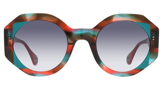 Lunettes de soleil WOOW Femme Rouge Carré Superolymp1 Face