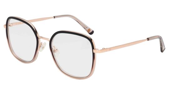Lunettes de vue Siralya Femme Or Carré Sir2603 Trois-Quart