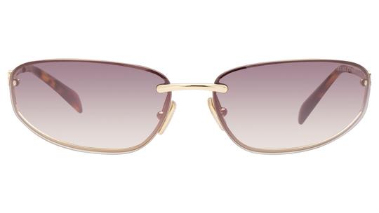Lunettes de soleil Miu Miu Femme Or Ovale Mu Face