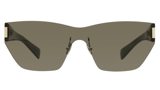 Lunettes de soleil Saint Laurent Femme Gris Papillon sl755 Face