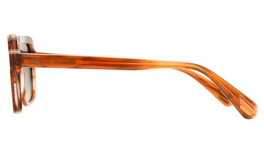 Lunettes de soleil French Disorder Mixte Orange Rectangle Fd2511/S Gauche