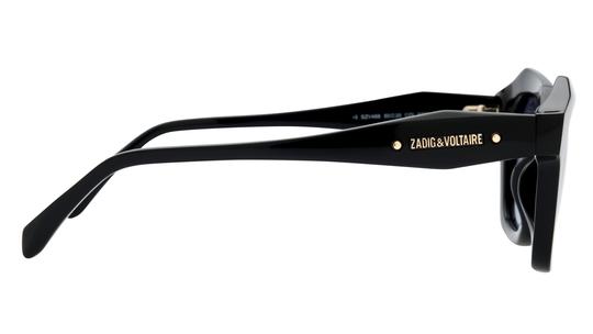 Lunettes de soleil Zadig & Voltaire Femme Noir Papillon SZV468V Droite