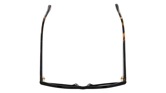 Lunettes de soleil ba&sh Femme Noir Papillon lenita01 Dessus