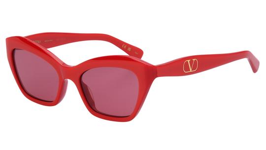 Lunettes de soleil Valentino Femme Rouge Papillon Vg0009S Trois-Quart