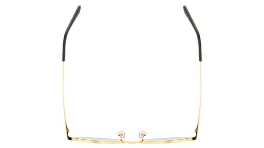 Lunettes de soleil Ray-Ban Mixte Or Ovale RB3774D Dessus