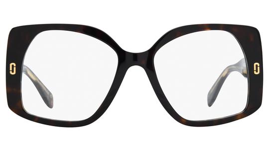 Lunettes de vue Marc Jacobs Femme Écaille Carré MJ Face