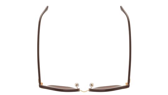 Lunettes de soleil Ray-Ban Mixte Écaille Carré Rb3016 Dessus