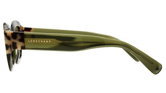 Lunettes de soleil Longchamp Femme Vert Papillon LO749S Gauche